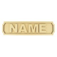 Laser cut Personalised 3D Medium Size Street Signs - 6mm - Curved Corners - 600mm Width